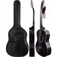 Manuel Raymond 10-13 Yaş Solak Klasik Gitar MRC275LH Bk (Siyah) 3/4-7/8