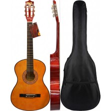 Manuel Raymond 10-13 Yaş Solak Klasik Gitar MRC275LH Y (Kahve) 3/4-7/8