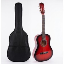 Manuel Raymond 7-10 Yaş Solak Klasik Gitar MRC87LH Rb (Kırmızı) 1/2-3/4