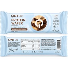 Qnt Protein Bar Wafer Belgian Chocolate 12 - 35 gr