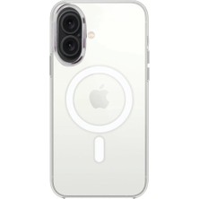 Northcity Apple iPhone 16 Plus Uyumlu Kılıf Pc Real Magsafe Kapak - Şeffaf