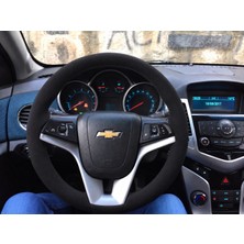 Hasakman Chevrolet Trax Direksiyon Kılıfı Alcantara Süet Monza Black Serisi Siyah 2013-2016