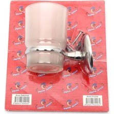Royaleks Krom Plastik Fırçalık
