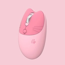 Mofii Mofıı M3 Kablosuz Mouse 2.4g Sessiz Kedi Tasarımlı Sevimli Mouse 1600 Dpı