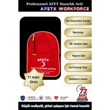 Afetx Deprem Malzemeleri Afet ve Deprem Çantası - Afetx Workforce