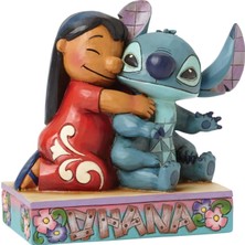 Enesco Disney Geleneği Ohana Aile Demektir (Lilo ve Stitch Figürü)