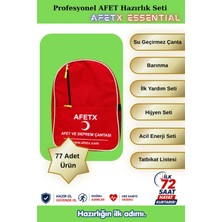 Afetx Deprem Malzemeleri Afet ve Deprem Çantası - Afetx Essential