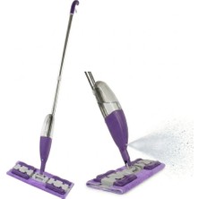 Orret Home Mandallı Sprey Mop Click Mop – Deterjan Hazneli, Mikrofiber Paspas Başlıklı, 360° Dönebil