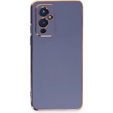 Northcity One Plus 9 Kılıf Volet Silikon - Mavi