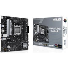 Asus Prıme B650M-R Ddr5 7200MHZ 1xhdmı 2xm.2 Usb3.2 Matx Am5 (Amd Am5 9000/8000/7000 Serileri Ile Uyumlu)