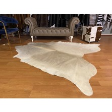 Fiesta Leather Art Hakiki Deri Dana Postu - Krem - 205 x 220 cm - 2260501000019