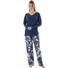 Anıl 11499 Kadın Uzun Kol Sweatshirt ve Pantolon Takım