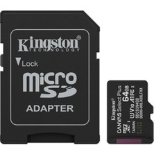 Kingston 64 GB Kıngston Canvas Select Plus Mıcro Sd Card CL10 SDCS3/64GB