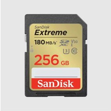 Sandisk 256GB Sandısk Extreme Pro Sd Uhsı 180MB/S 90MB/S SDSDXVV-256G-GNCIN