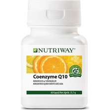 Amway Nutrıway Coenzyme Q10 60 Kapsül Vitamin ve Mineral İçeren Takviye Edici Gıda Türkiye Menşeli