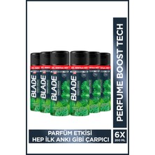 Blade Green Dream Erkek Alüminyumsuz Deodorant 6x200 Ml Hızlı Kurur,Leke Bırakmaz