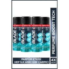 Blade Cool Fresh Erkek Alüminyumsuz Deodorant 4X200 ml