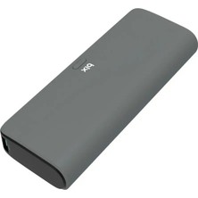 Bix PB203 20000MAH Scp 22.5W Usb-A ve Type-C Pd 20W Çift Çıkışlı Dijital Ekranlı Portatif Powerbank Gri