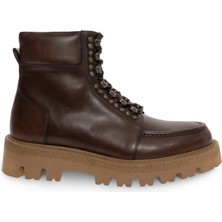 Cacharel Brown Eva Sole 100% Leather Boots
