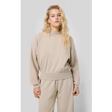 Champion Mock Turtle Neck Long Sleeves Sweatshirt