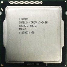 Intel Core I5-2400S 2.50GHZ 3.30GHZ 1155P 6mb (65W) Cpu Tray