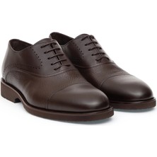 Cacharel Brown Eva Sole 100% Leather Classic Shoes