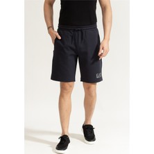 Ea7 Men's Shorts Blue