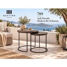 Quattro Home Lunessa 789 Ikili Zigon Sehpa