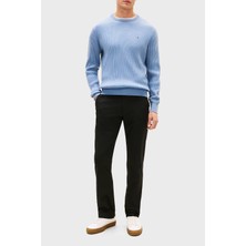 Tommy Straight Fit Normal Bel Düz Paça Pantolon Erkek Pantolon MW0MW43408-BDS