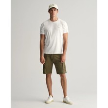 Gant Men's Green Relaxed Fit Shorts