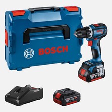 Bosch Gsr 18V-90 C Professional Cordless Drill 2x5.0 Ah