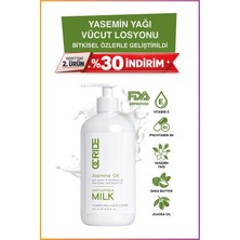 Ocride Doğal Yasemin Yağı Vücut Sütü 250 ml – Canlandırıcı ve Nemlendirici Bakım, Masaj Yağı Kremi