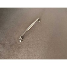 Koldoor Dekor Oba Inox Mobilya Dolap Tv Ünitesi Yatak Odası Vestiyer Mutfak Çekmece Kulpu 128 mm 20 Adet