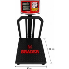 300 kg Kantar Brader Marka Korumalı