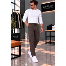 Wkm Erkek Regular Fit Jogger Kumaş Pantolon