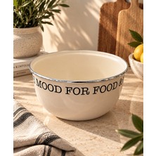 On Dekor Mood Serisi Emaye Meyvelik 22CM Toprak