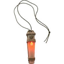 Ss Single Sword Tactical Signal Light Kask ve Boyun Asmalı Pilli Taktik Sinyal Lambası 12 cm - Kırmızı