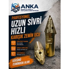 Anka Hıltı Karot Profesyonel 32 mm Hızlı Uzun Sivri Karışık Zemin Elmas Ucu