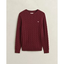Gant Men's Red Regular Fit Sweater