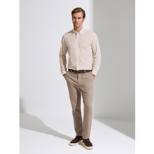 Cacharel Light Brown Canvas Trousers