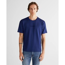 Gant Men's Blue Relaxed Fit T-Shirt