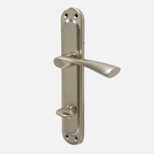 Doğanlar Doganlar Neon Wc Door Handle, Satin
