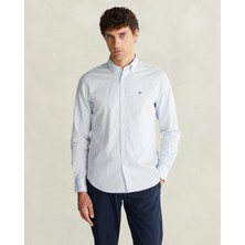 Gant Men's Blue Logo Shirt