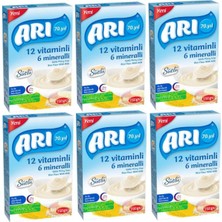 Arı mama 12 Vitaminli 6 Mineralli Sütlü Pirinçli 250GR x 6'lı