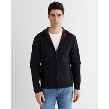 Gant Men's Black Regular Fit Zip Jacket