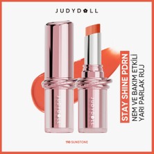 Judydoll Stay Shine Pdrn Hydrating And Nourishing Semi-Gloss Lipstick 110 Sunstone