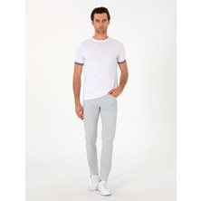 Cacharel Ice Blue Slim Fit Cotton Blend Jeans
