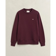 Gant Women's Red Relaxed Fit Sweatshirt