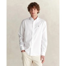 Gant Men's White Regular Fit Shirt