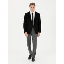Cacharel Grey Slim Fit Wool Blend Tailored Trousers